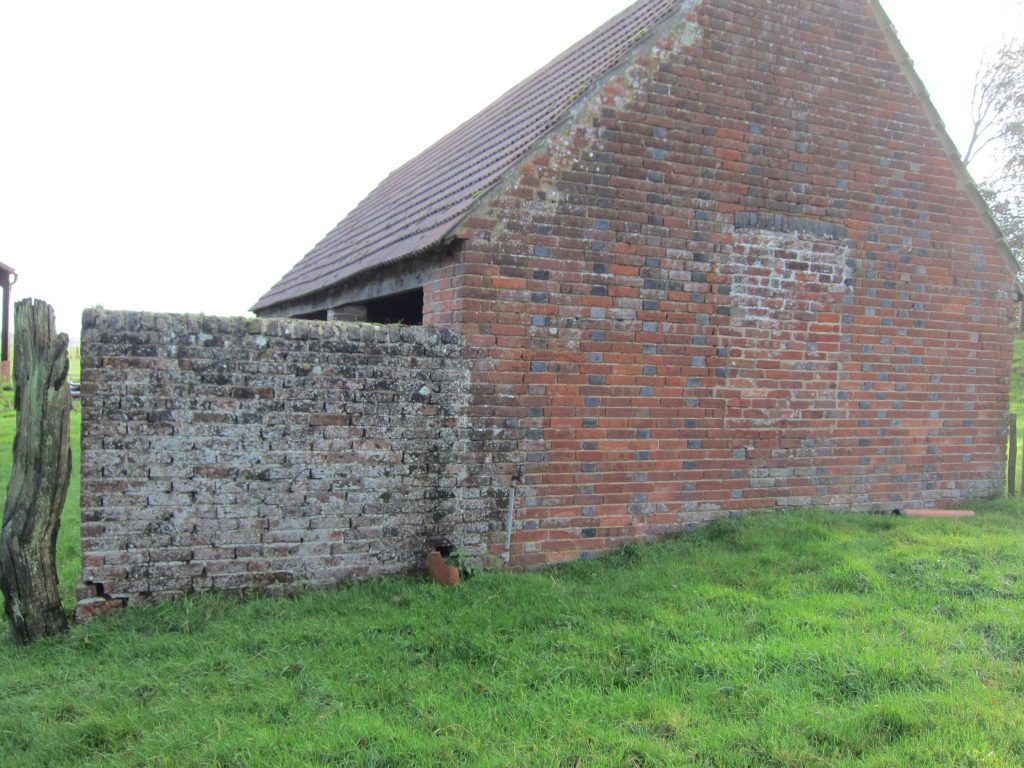 Ageing brickwork, inside and out 