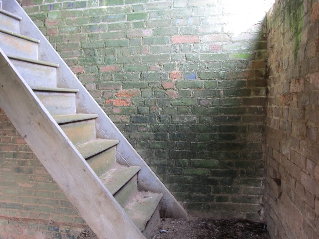 Stairs of granary