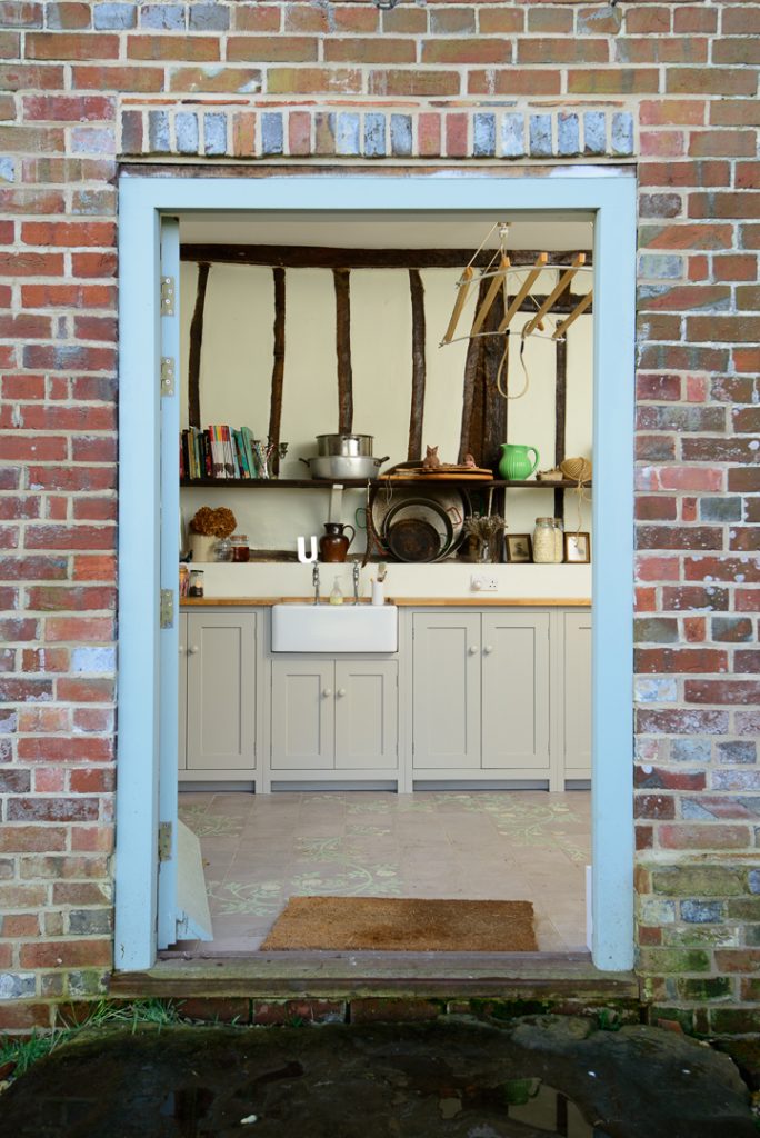 Dairy door at Lidham Hill Farm