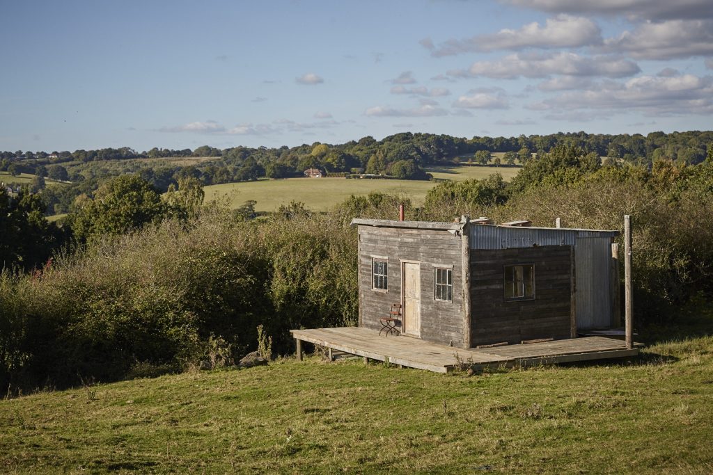 Shed location at Lidham Hill farm